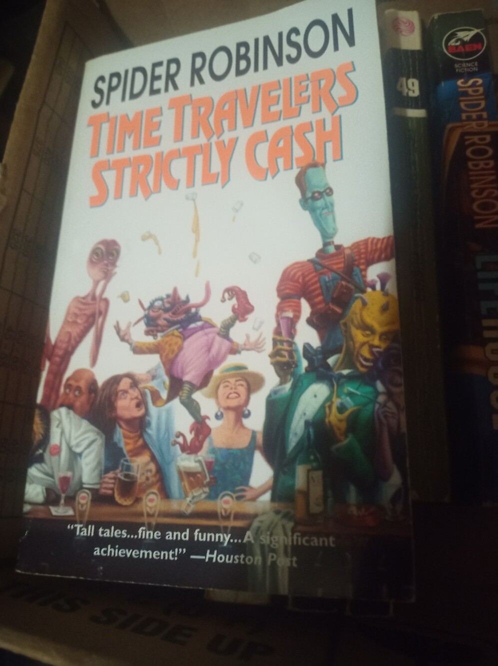 Spider Robinson: Time Travelers Strictly Cash